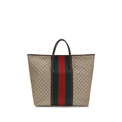 Gucci Beige Polyester Shoulder Bag