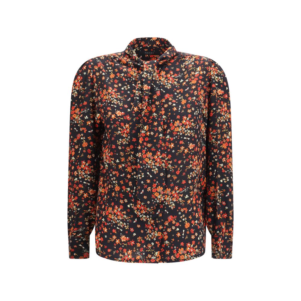 Gucci Multicolor Silk Shirt