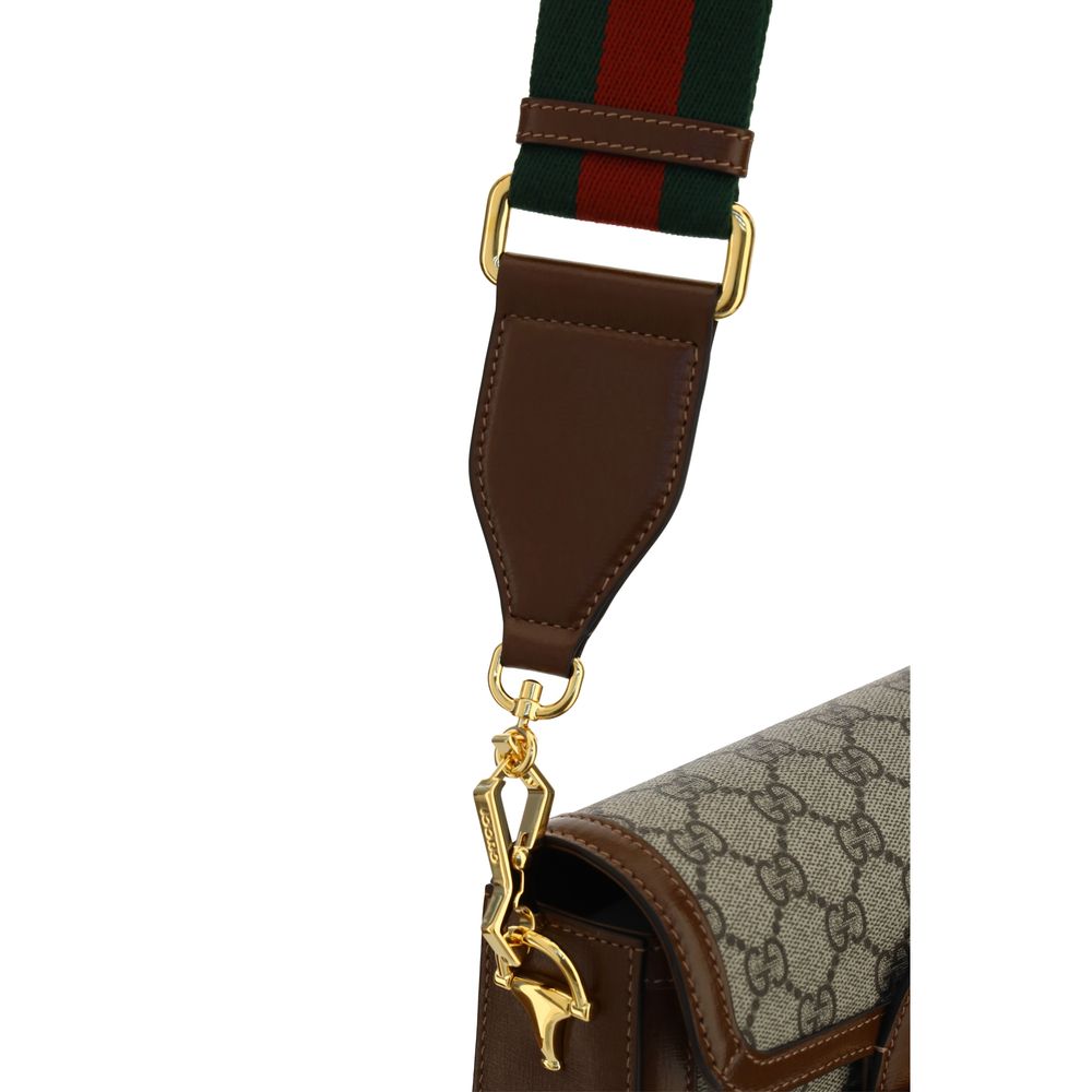 Gucci Brown Polyethylene Handbag
