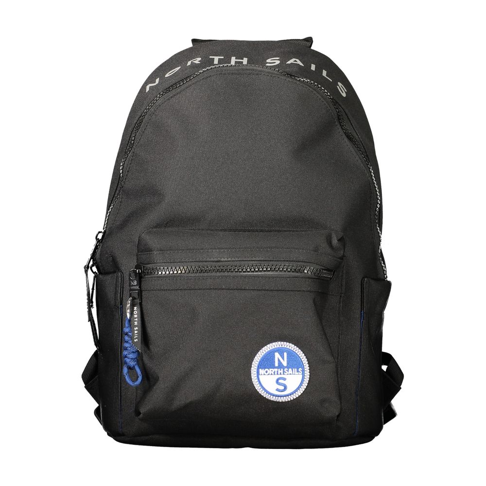 North Sails Black Polyester Backpack