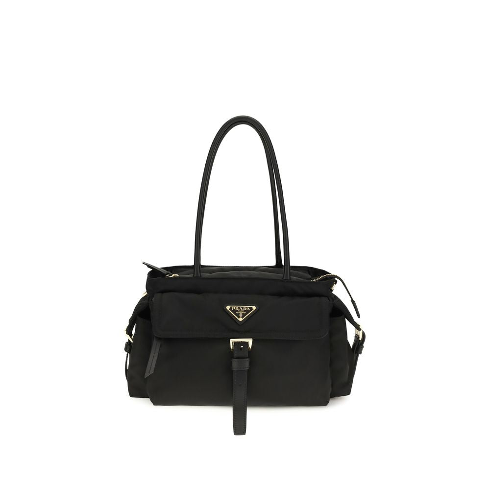 Prada Black Polyamide Handbag