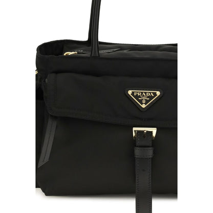 Prada Black Polyamide Handbag