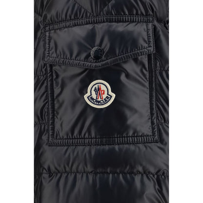 Moncler Black Polyamide Full-Length Jacket