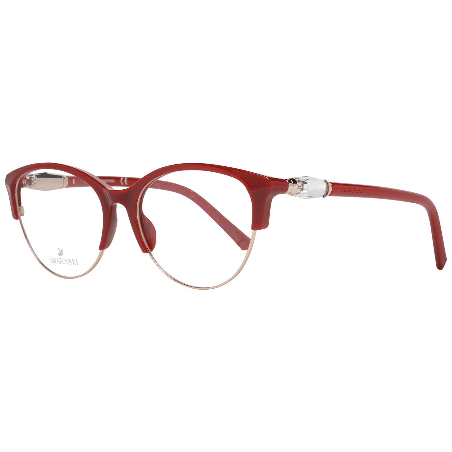 Swarovski Rose Gold Women Optical Frames