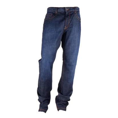 Bikkembergs Blue Cotton Men Jeans
