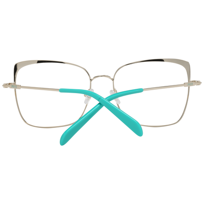 Emilio Pucci Gold Women Optical Frames