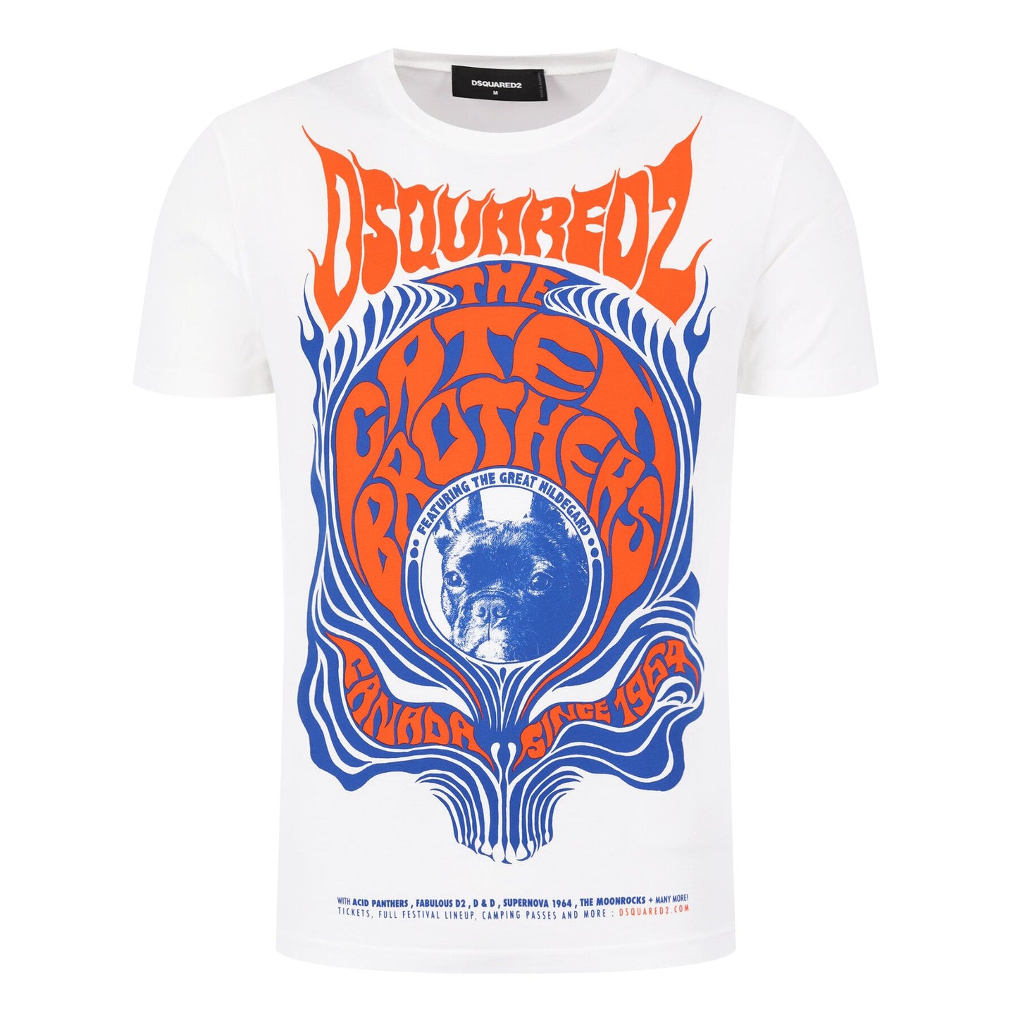 Dsquared² White Cotton Men T-Shirt