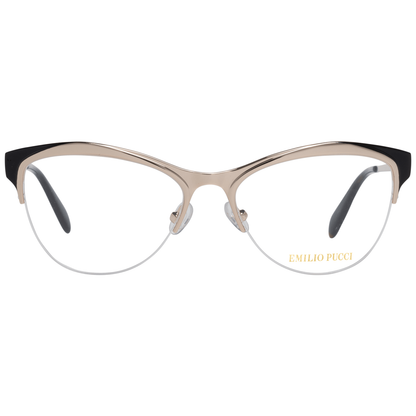 Emilio Pucci Gold Women Optical Frames