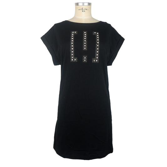 Imperfect Black Cotton Women Dress