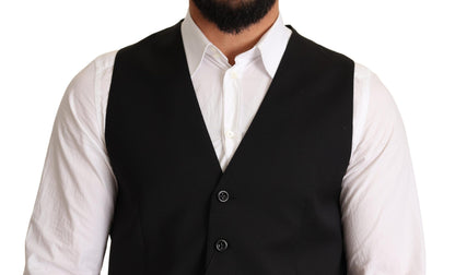 Dolce & Gabbana Black Formal dress Vest