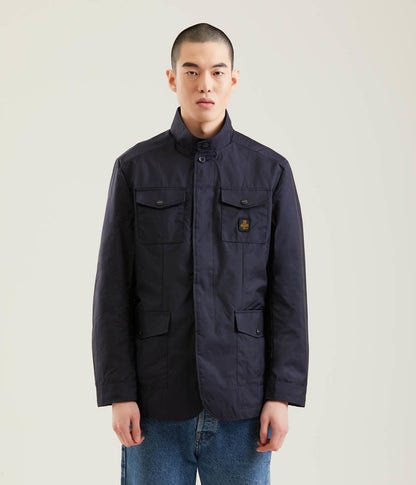 Refrigiwear Elegant Versatile Four-Pocket Jacket in Blue