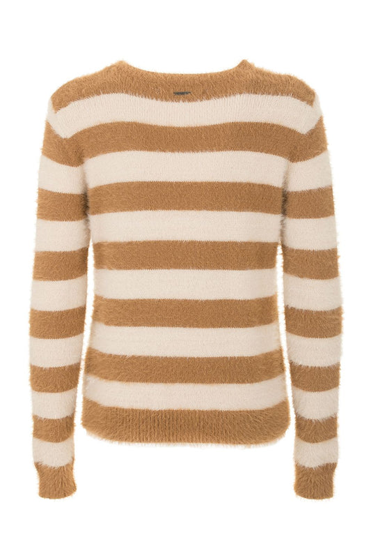 Imperfect Beige Polyamide Women Sweater