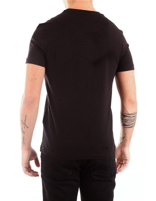 Bikkembergs Black Cotton Men T-Shirt