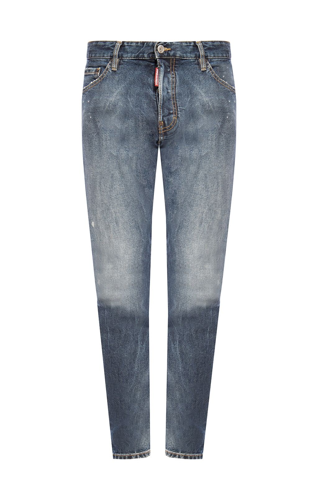 Dsquared² Sleek Navy Distressed Cool Guy Jeans