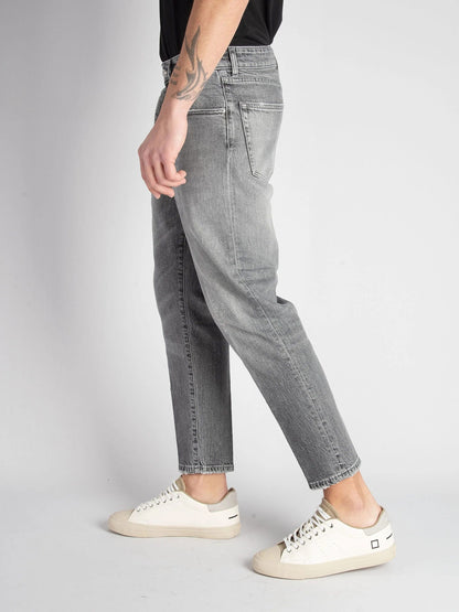 Don The Fuller Gray Cotton Men's Jeans