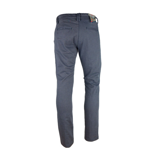 Yes Zee Gray Cotton Men Trouser