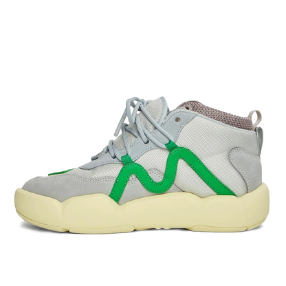 Off-White Chic Tech-Fabric and Suede Sneakers