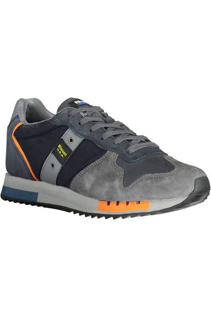 Blauer Blue Polyester Men Sneaker