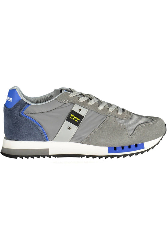 Blauer Gray Polyester Men Sneaker