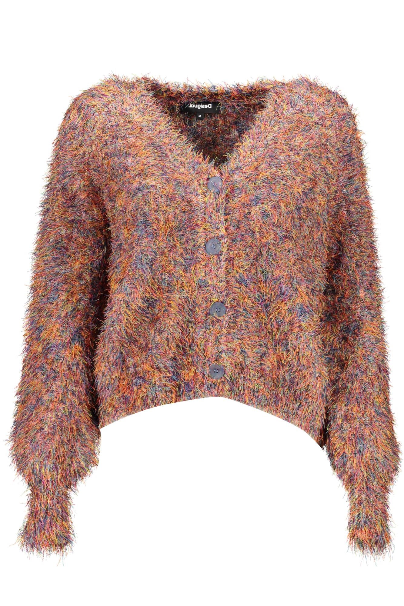 Desigual Orange Polyester Women Sweater