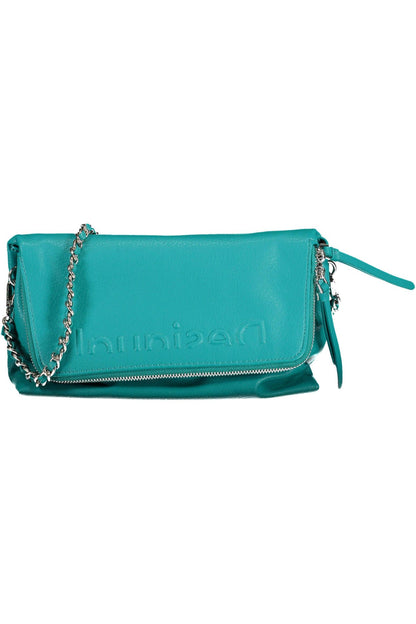 Desigual Light Blue Polyurethane Women Handbag