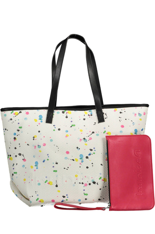 Desigual White Polyester Women Handbag