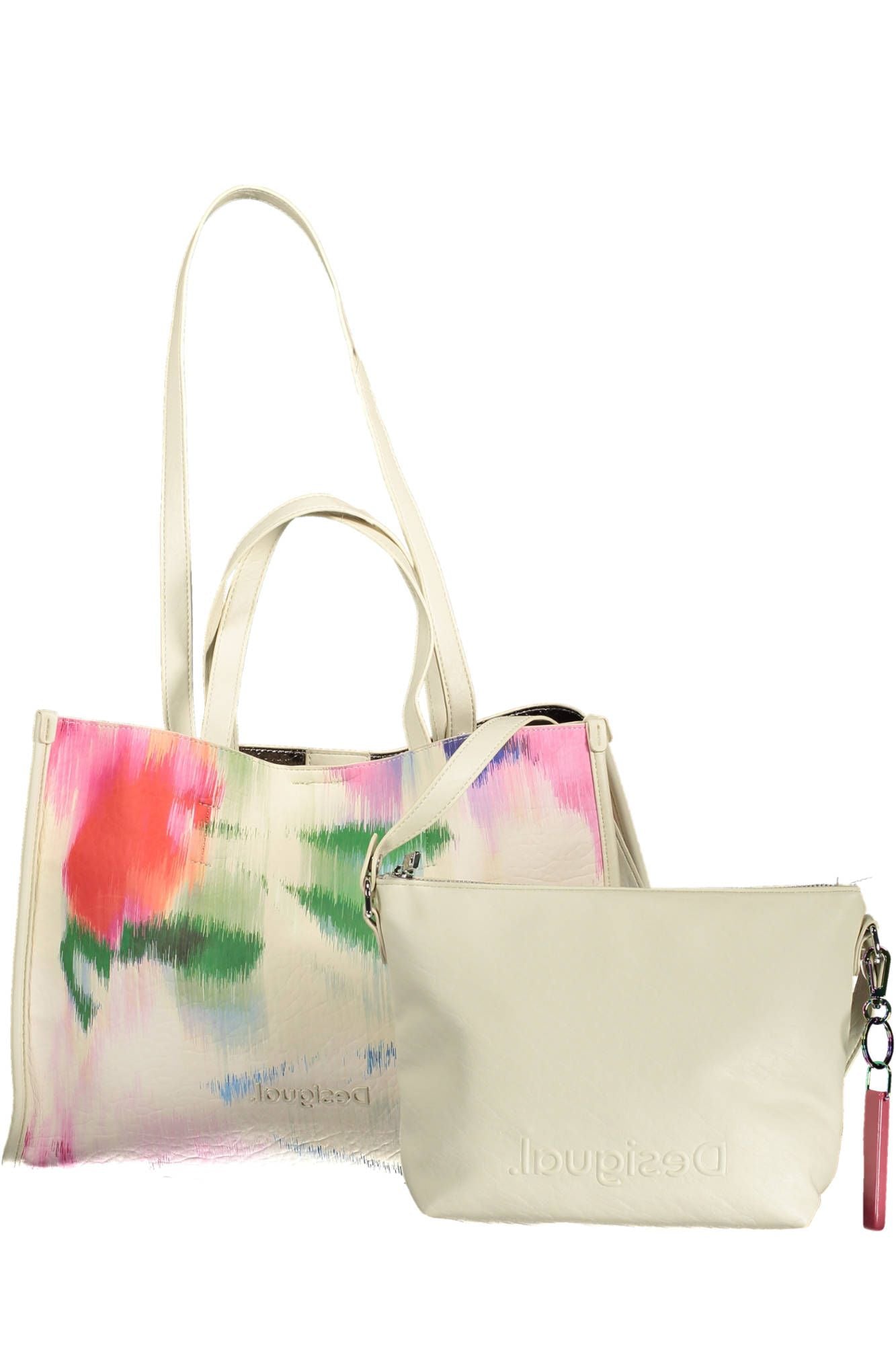 Desigual White Polyurethane Women Handbag