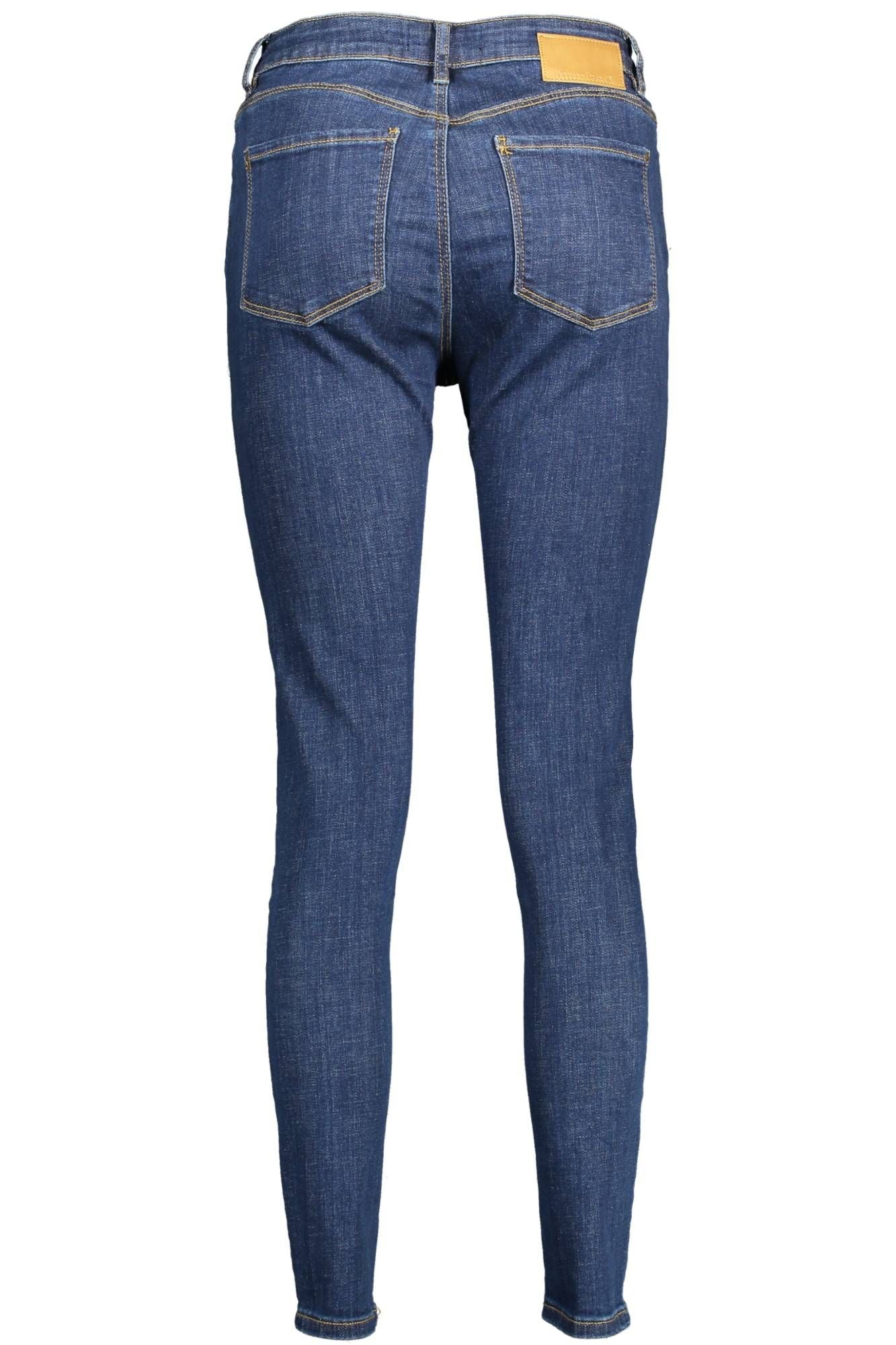 Desigual Blue Cotton Women Jeans