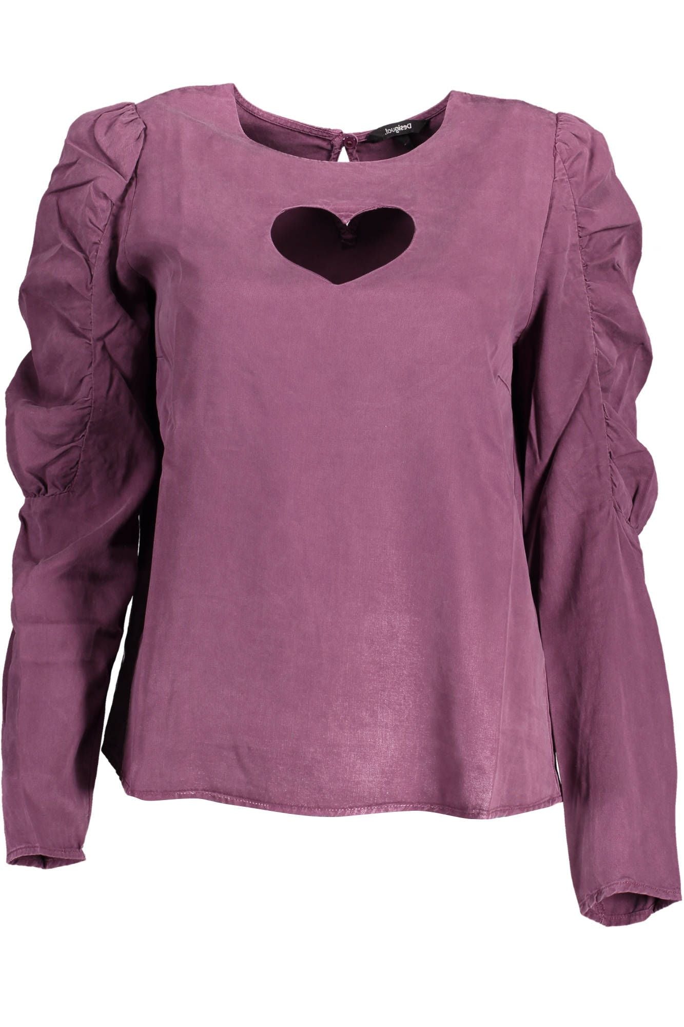 Desigual Purple Lyocell Women Shirt