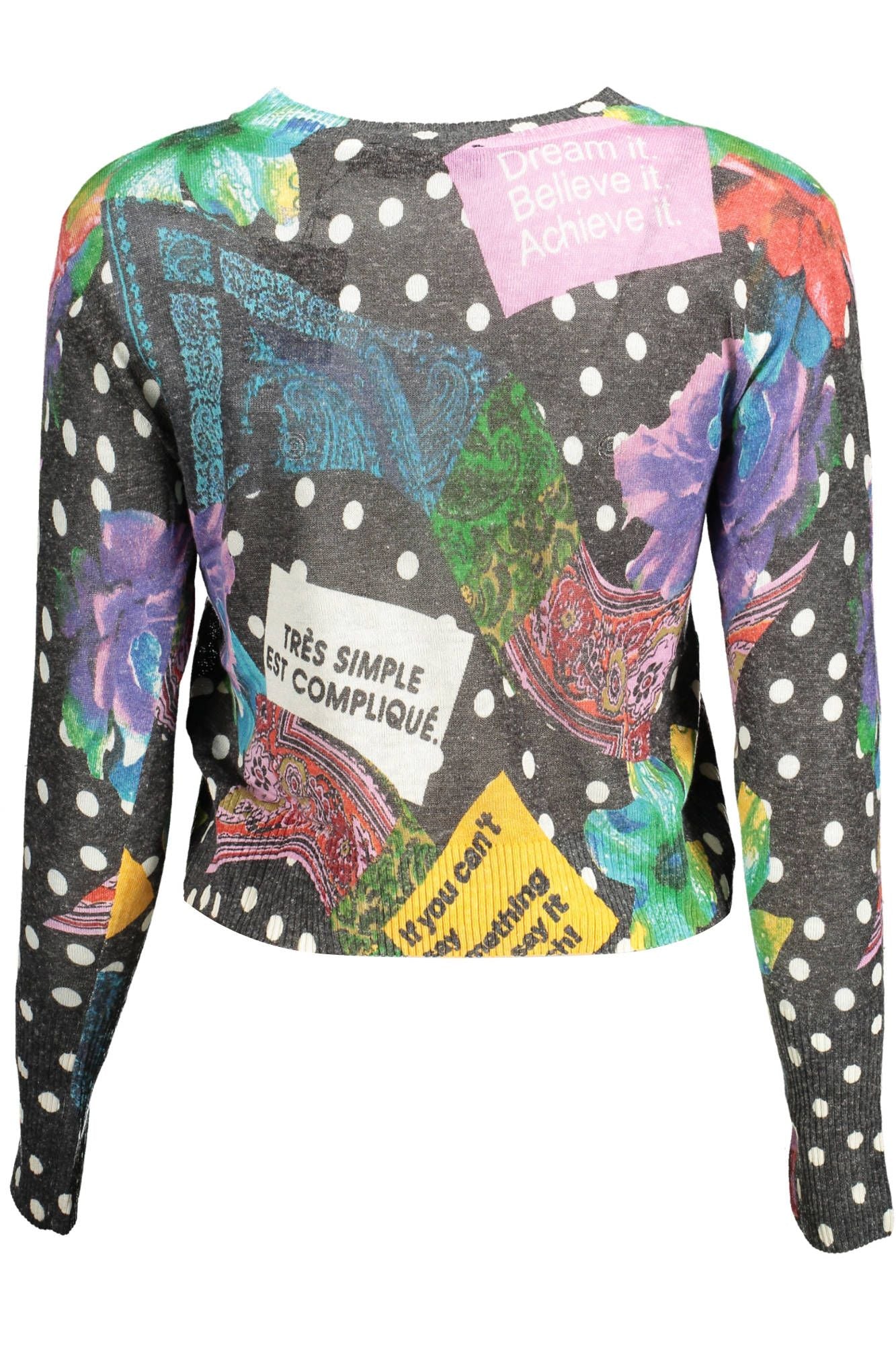 Desigual Black Acrylic Women Sweater