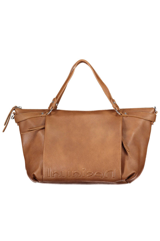 Desigual Brown Polyethylene Women Handbag