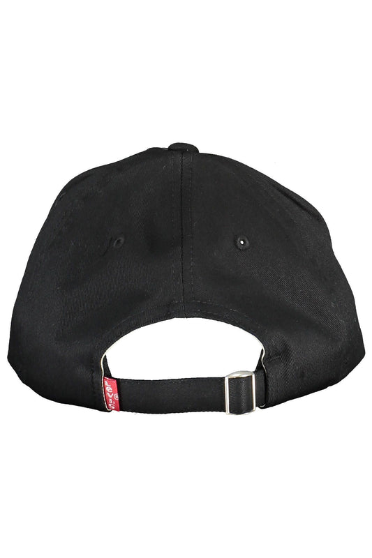 Levi's Black Cotton Men Hat