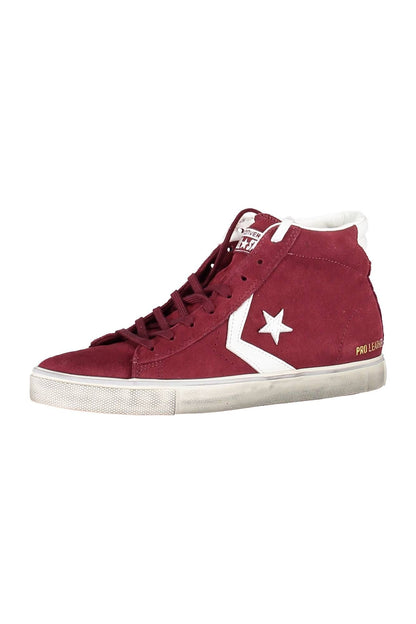 Converse Red Leather Men Sneaker