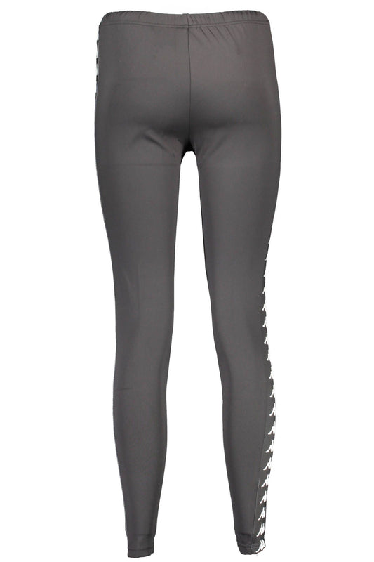 Kappa Black Polyester Women Legging