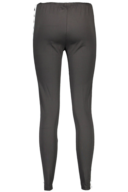 Kappa Black Polyester Women Legging