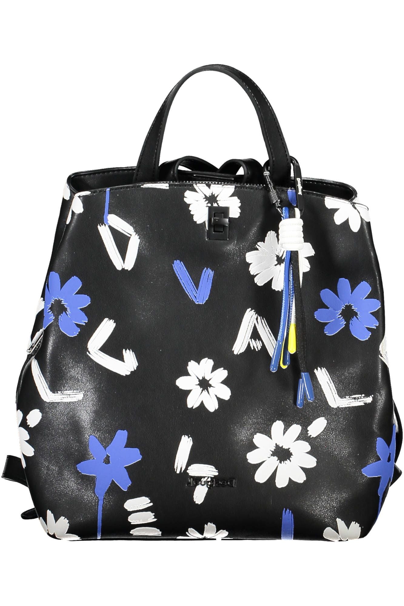 Desigual Black Polyurethane Women Backpack