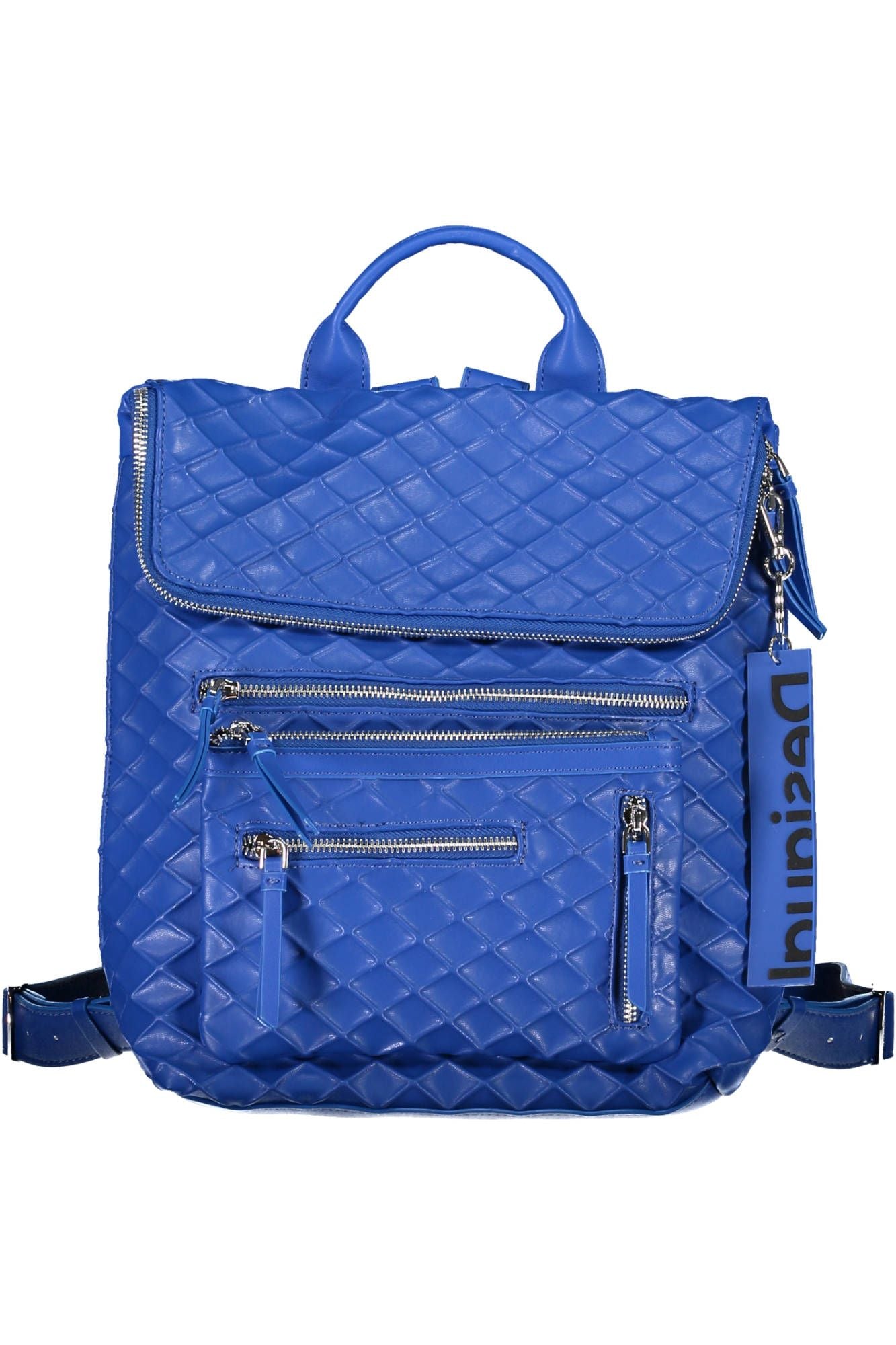 Desigual Blue Polyurethane Women Backpack