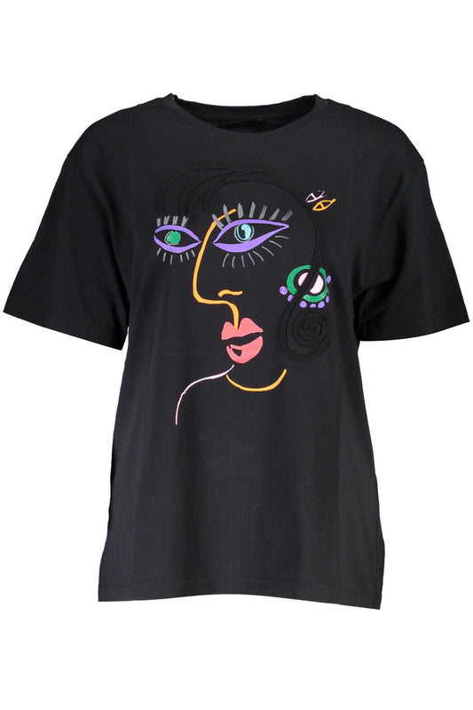 Desigual Black Cotton Women Top