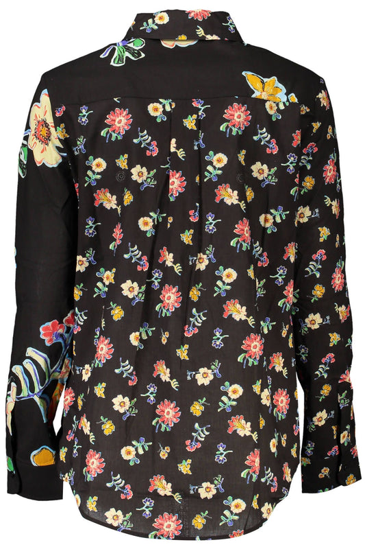 Desigual Black Cotton Women Shirt