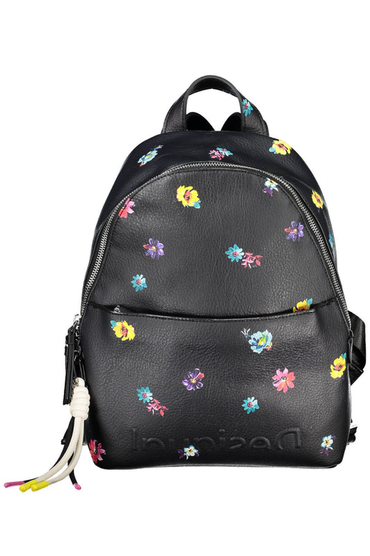 Desigual Black Polyurethane Women Backpack