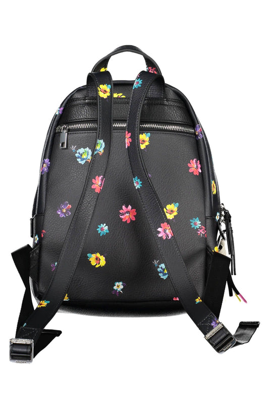 Desigual Black Polyurethane Women Backpack