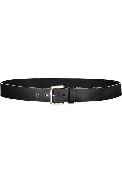 Timberland Black Leather Men Belt