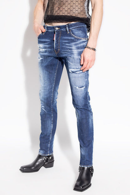 Dsquared² Cool Guy Distressed Tapered Jeans