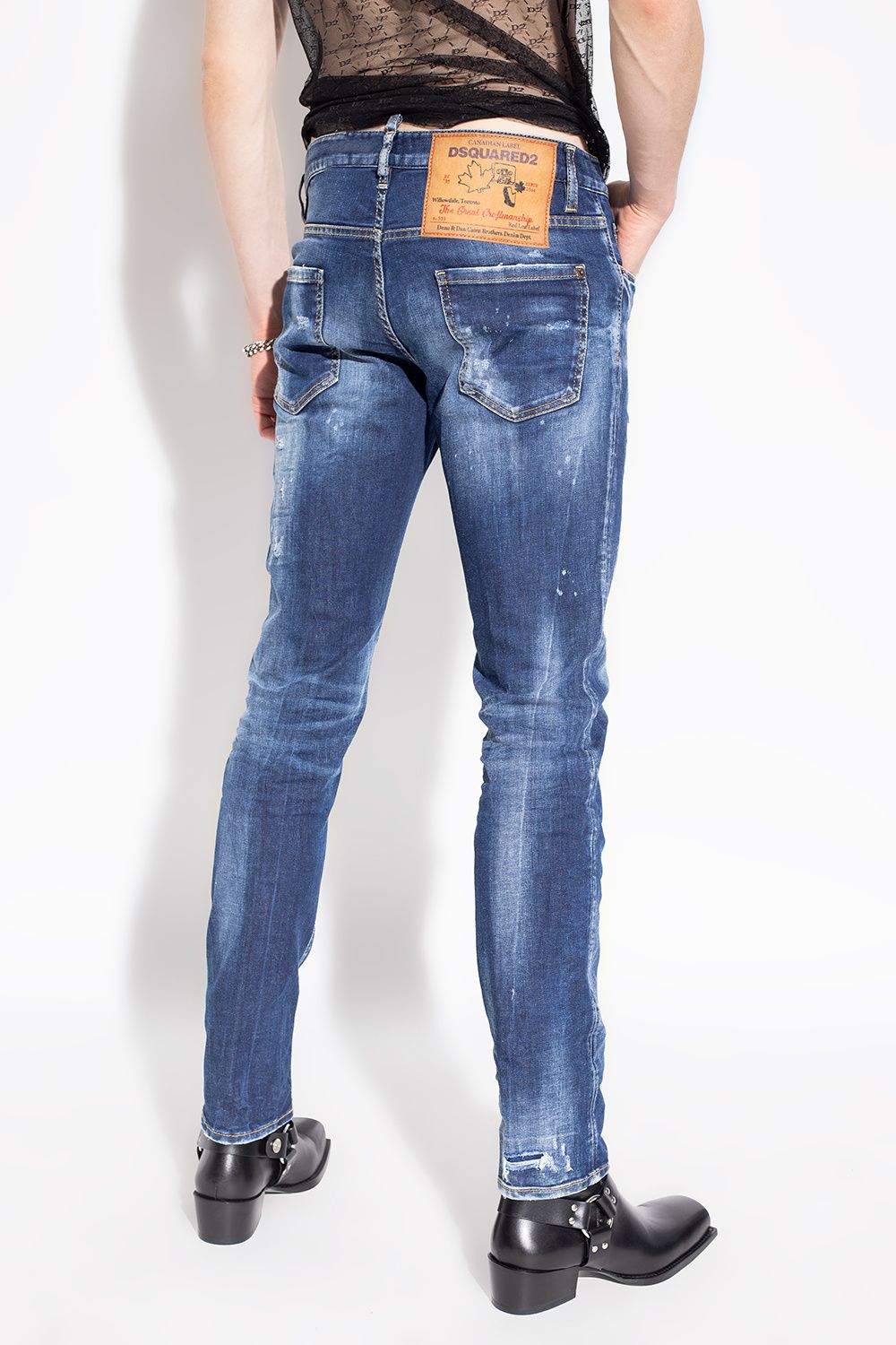 Dsquared² Cool Guy Distressed Tapered Jeans