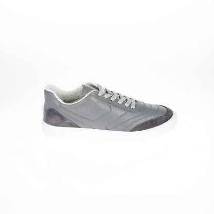 Pantofola D'Oro Gray Leather Men Sneaker