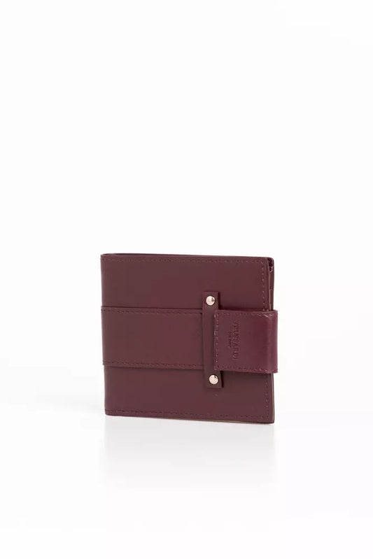 Trussardi Brown Leather Men Wallet