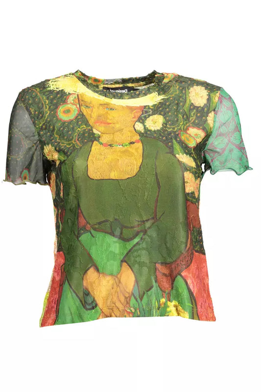 Desigual Green Polyester Women Top