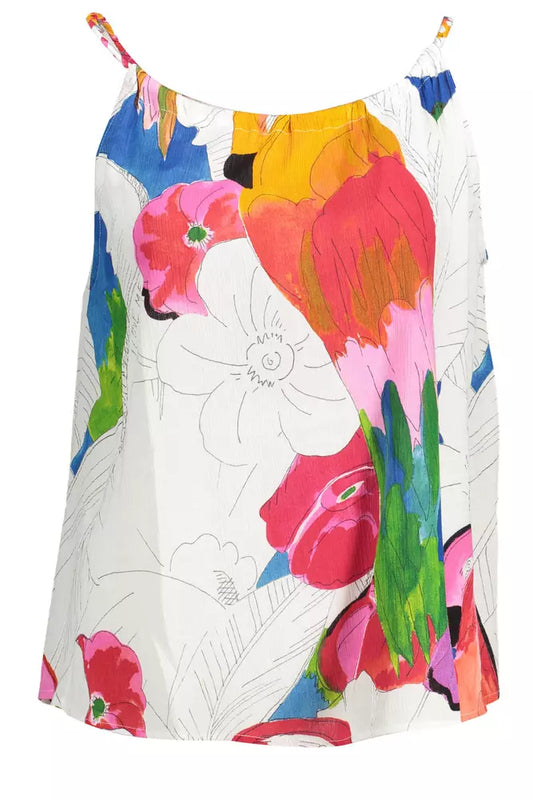 Desigual White Viscose Women Top