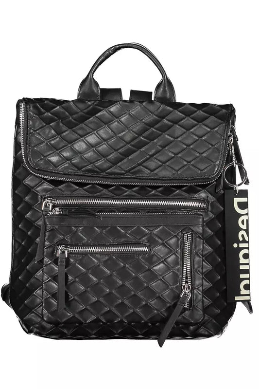 Desigual Black Polyethylene Women Backpack