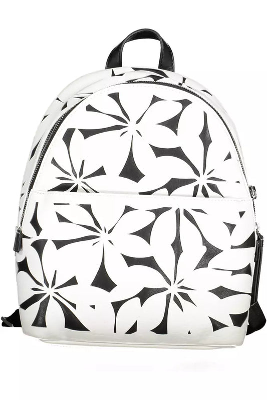 Desigual White Polyethylene Women Backpack